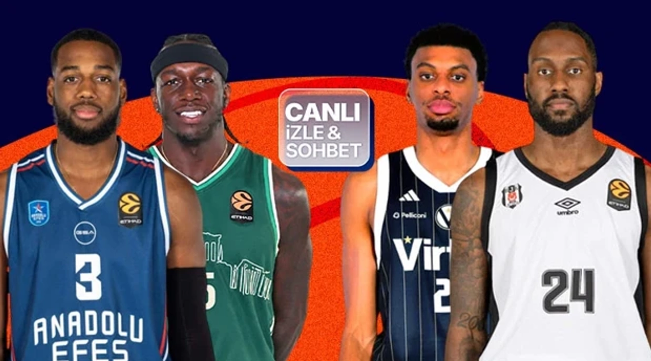 EuroLeague'de Beşiktaş ve Anadolu Efes sahne alıyor