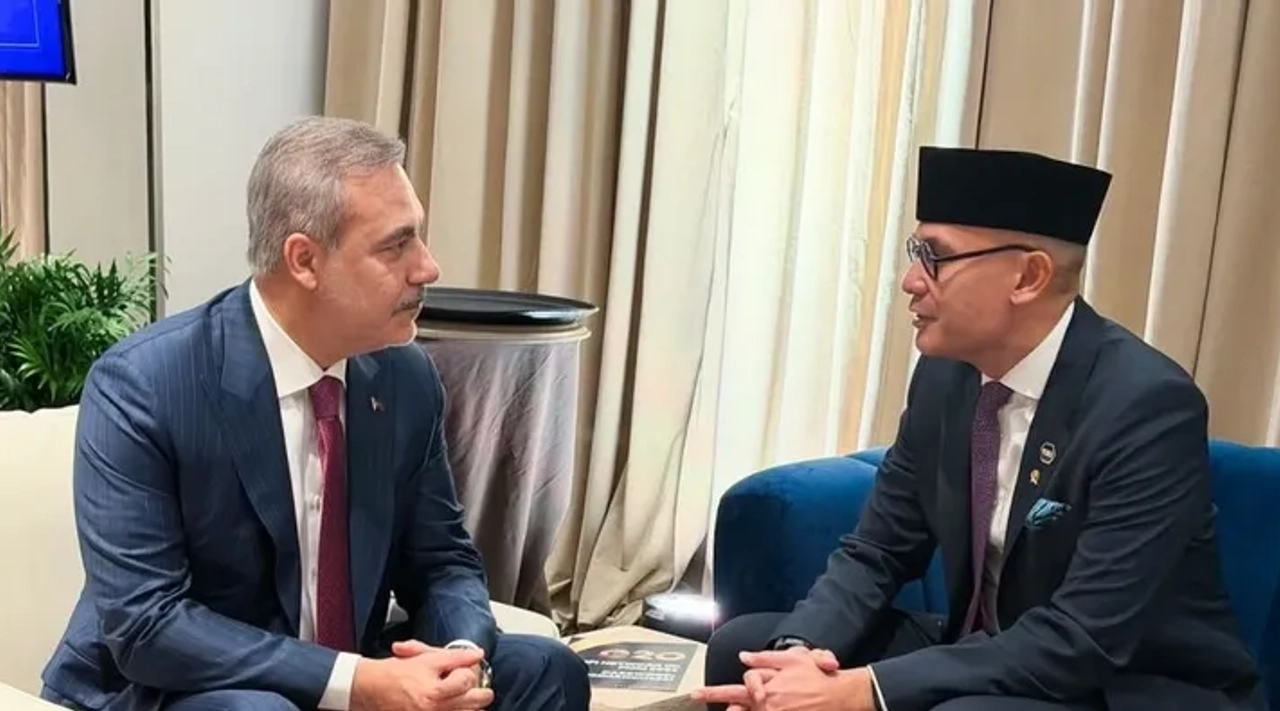 Bakan Fidan ABD'de Endonezyalı Mevkidaşıyla Görüştü