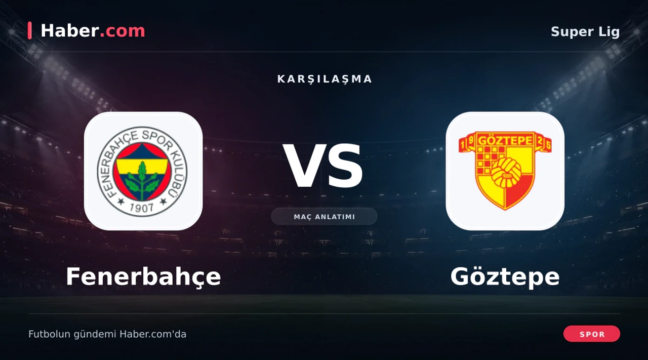 Fenerbahçe - Göztepe muhtemel ilk 11'ler | Süper Lig