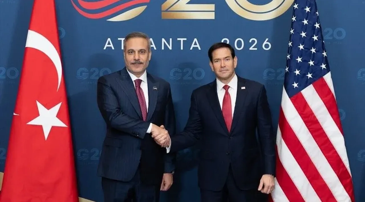 Dışişleri Bakanı Hakan Fidan, ABD'li Mevkidaşı Marco Rubio ile Görüştü