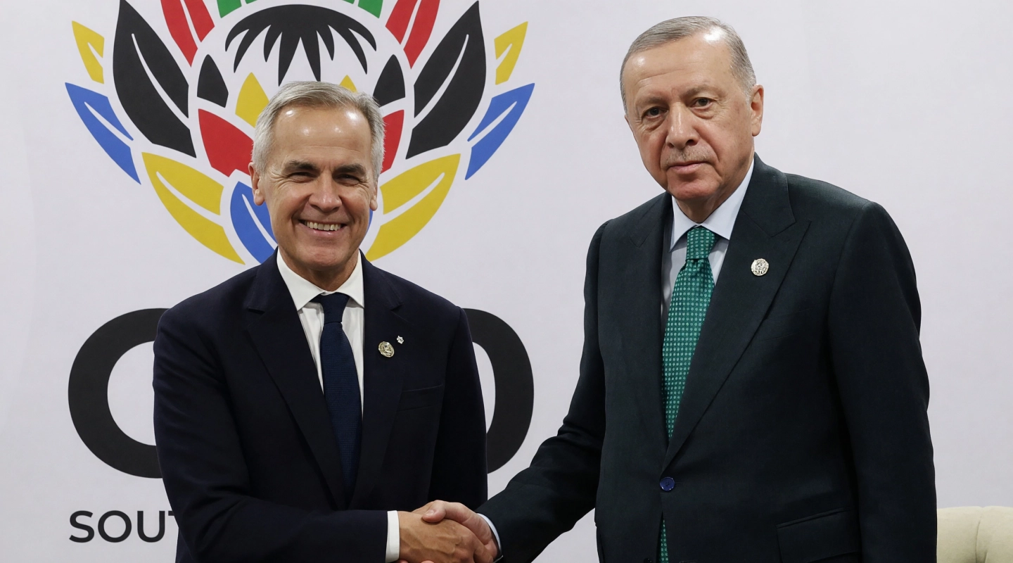 Kanada Başbakanı Carney Ankara'da: Cumhurbaşkanı Erdoğan'dan Resmi Karşılama
