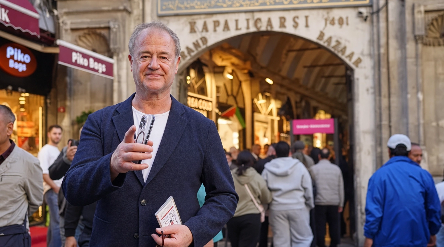 Game of Thrones Yıldızı Owen Teale İstanbul’a Hayran Kaldı
