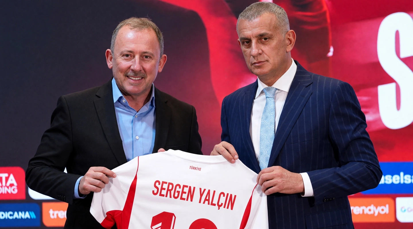 TFF Başkanı Hacıosmanoğlu'ndan Sergen Yalçın'a Övgü Dolu Sözler: "Delikanlılığına ve Futbol Zekasına Güveniyorum"