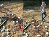 Eren Kaşıkçı'nın Mezarı Başında Duygusal Anlar