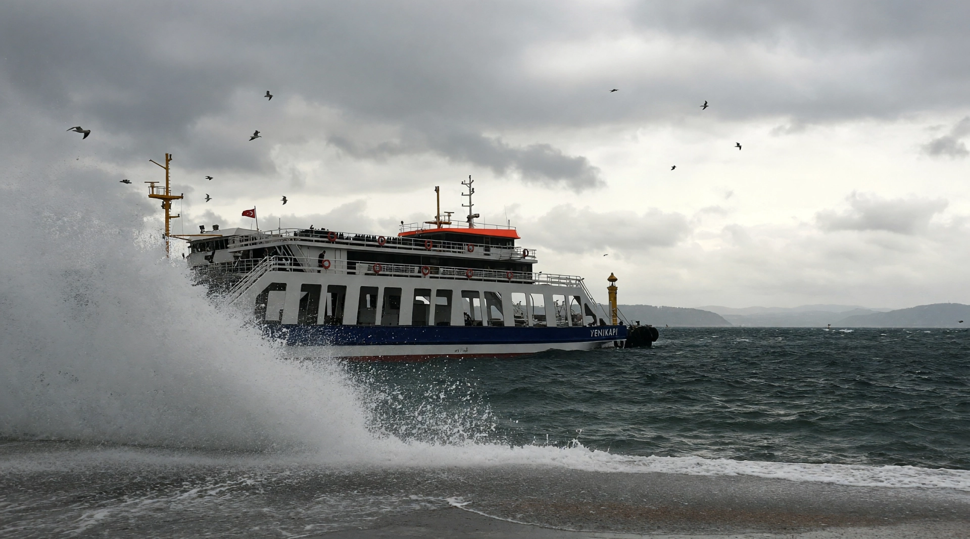 Marmara'da Şehir Hatları, İDO ve BUDO Seferlerine Hava Engeli