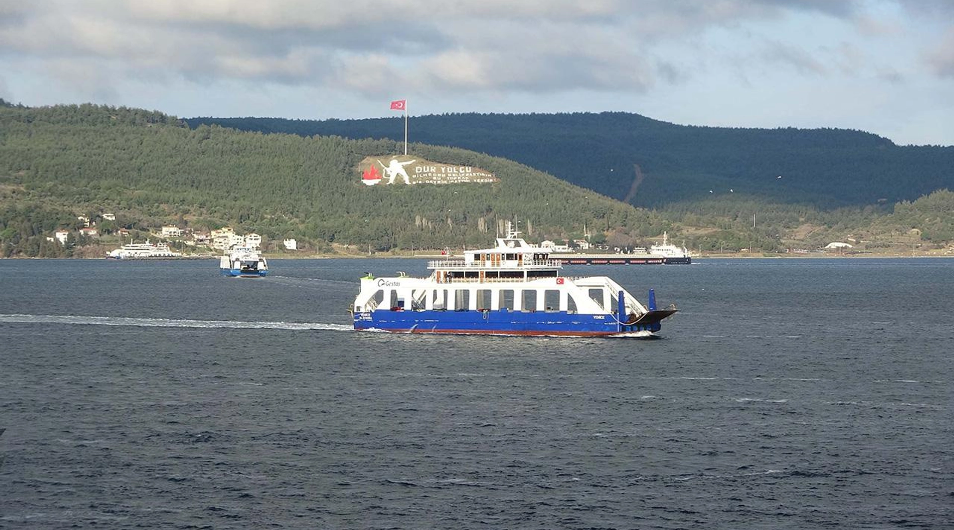 Kabatepe-Gökçeada Feribot Seferleri Fırtına Nedeniyle İptal Edildi