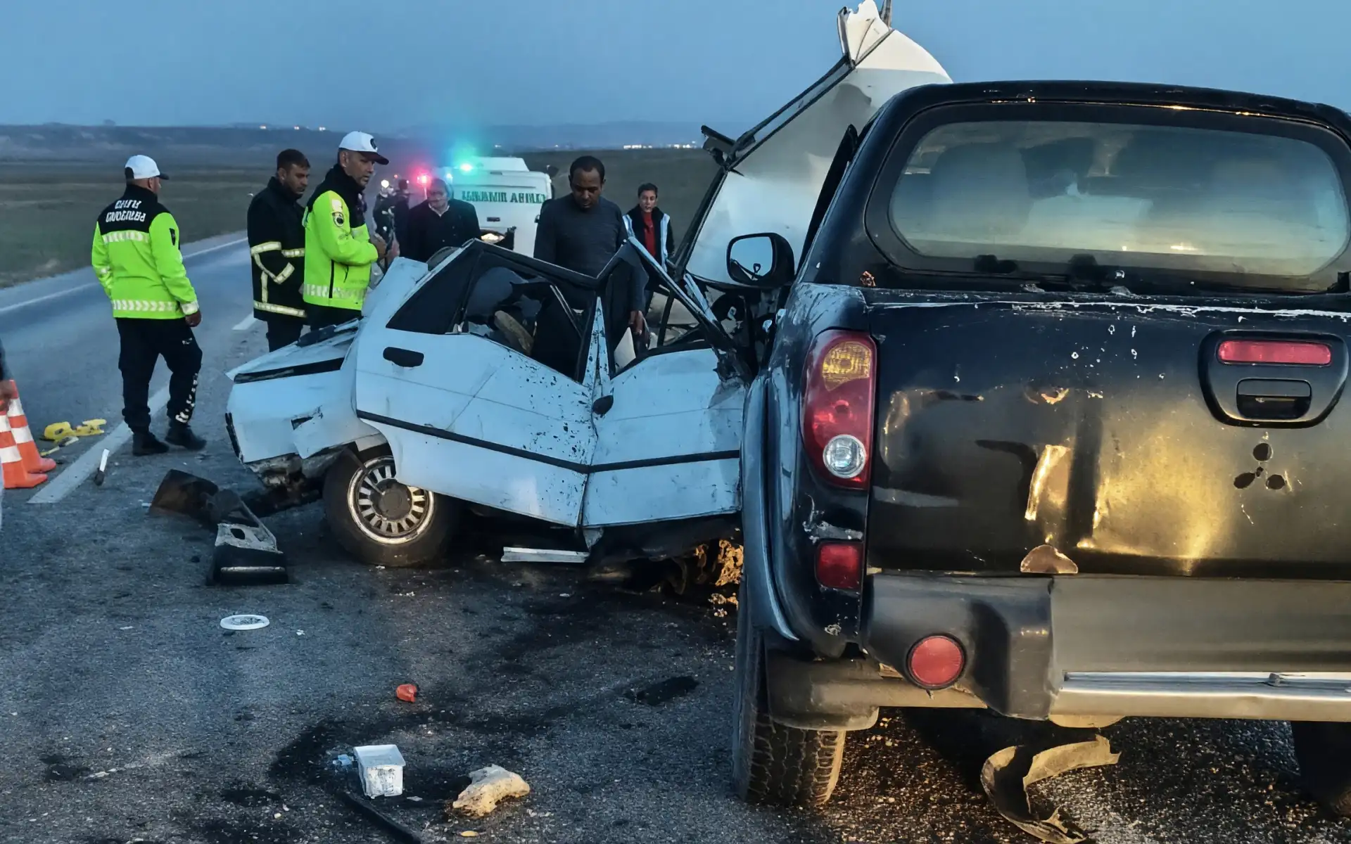 Çankırı'da Feci Kaza: 1 Ölü, 2 Yaralı