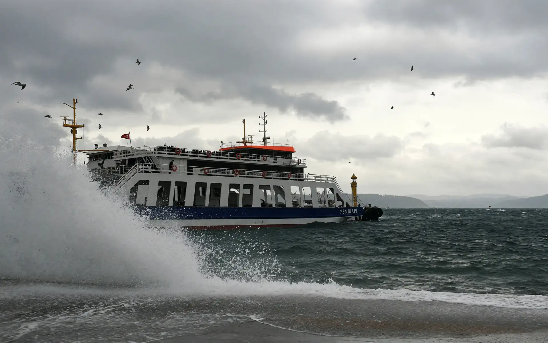 Marmara'da Şehir Hatları, İDO ve BUDO Seferlerine Hava Engeli