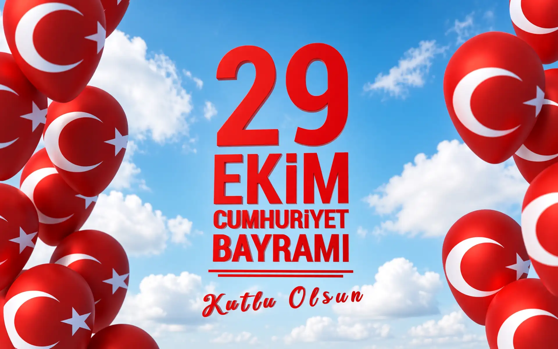 Cumhuriyet'in 103. yılına özel 29 Ekim mesajları