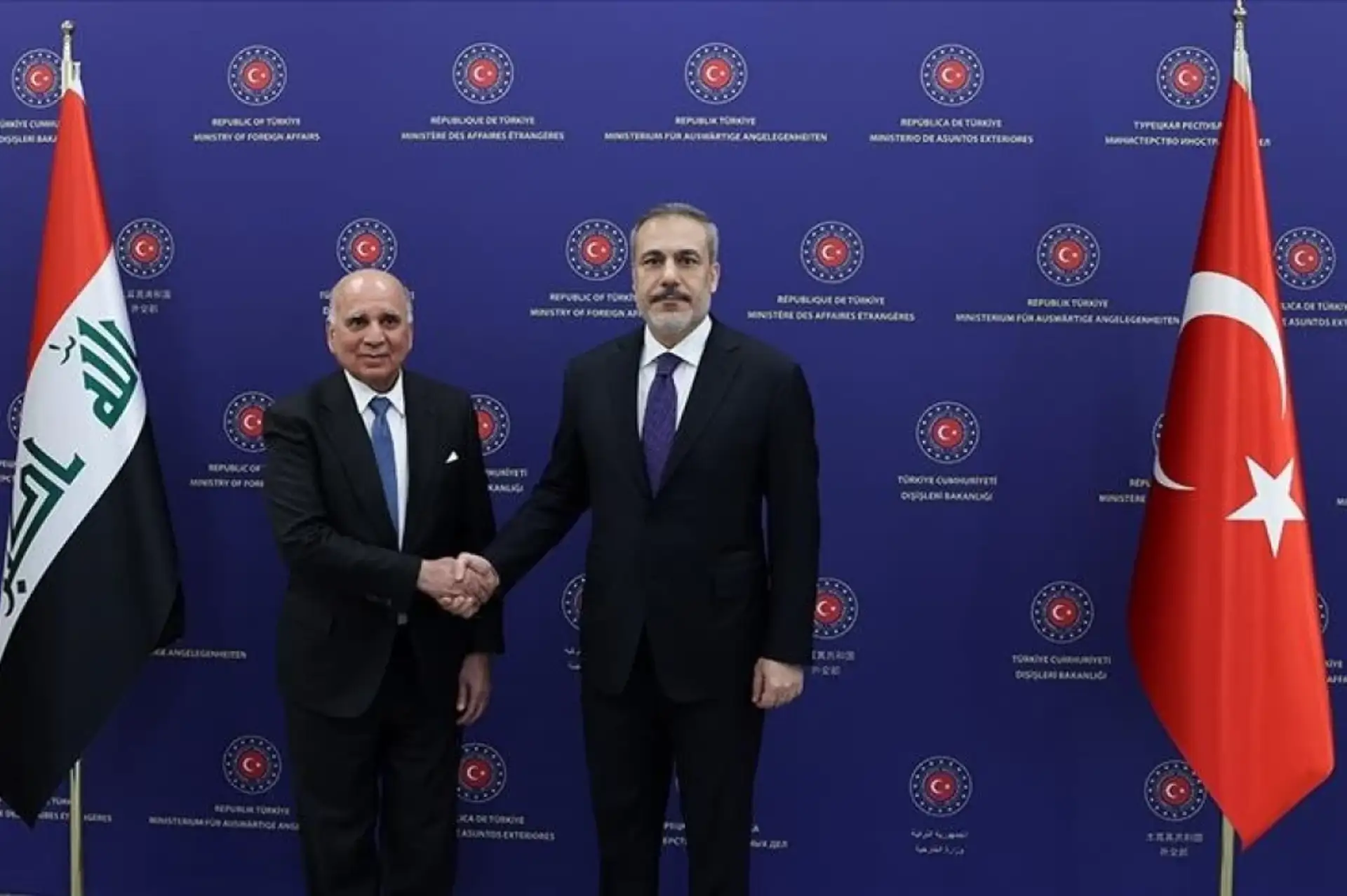 Dışişleri Bakanı Fidan, Iraklı mevkidaşıyla Suriye'deki gelişmeleri görüştü