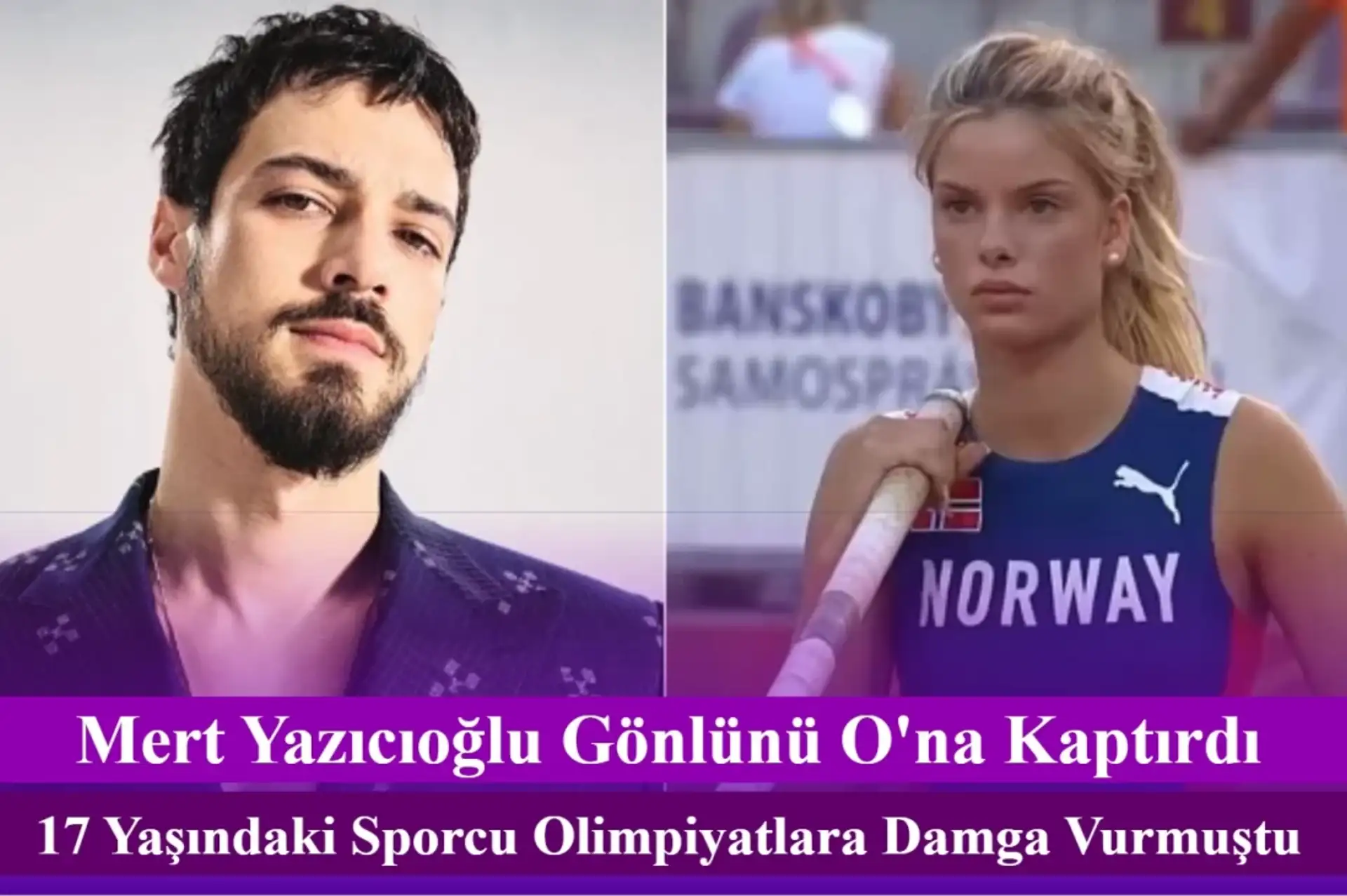 Kızıl Goncalar'ın Cüneyd'i Mert Yazıcıoğlu gönlünü 17 yaşındaki sporcuya kaptırdı! Olimpiyatlara damga vurmuştu