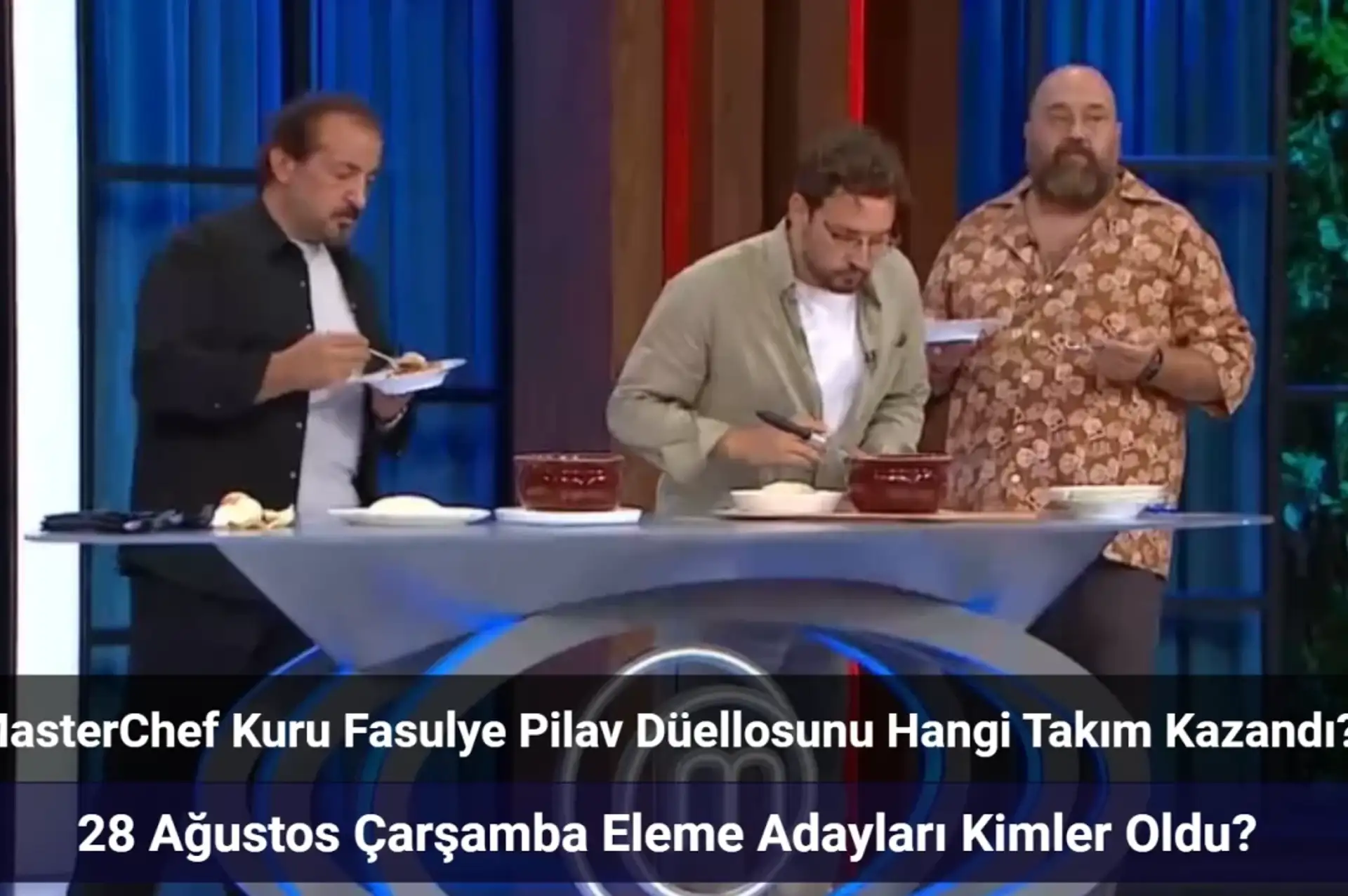 MasterChef Kuru Fasulye Pilav Düellosunu Hangi Takım Kazandı? Eleme Adayları Kimler Oldu?