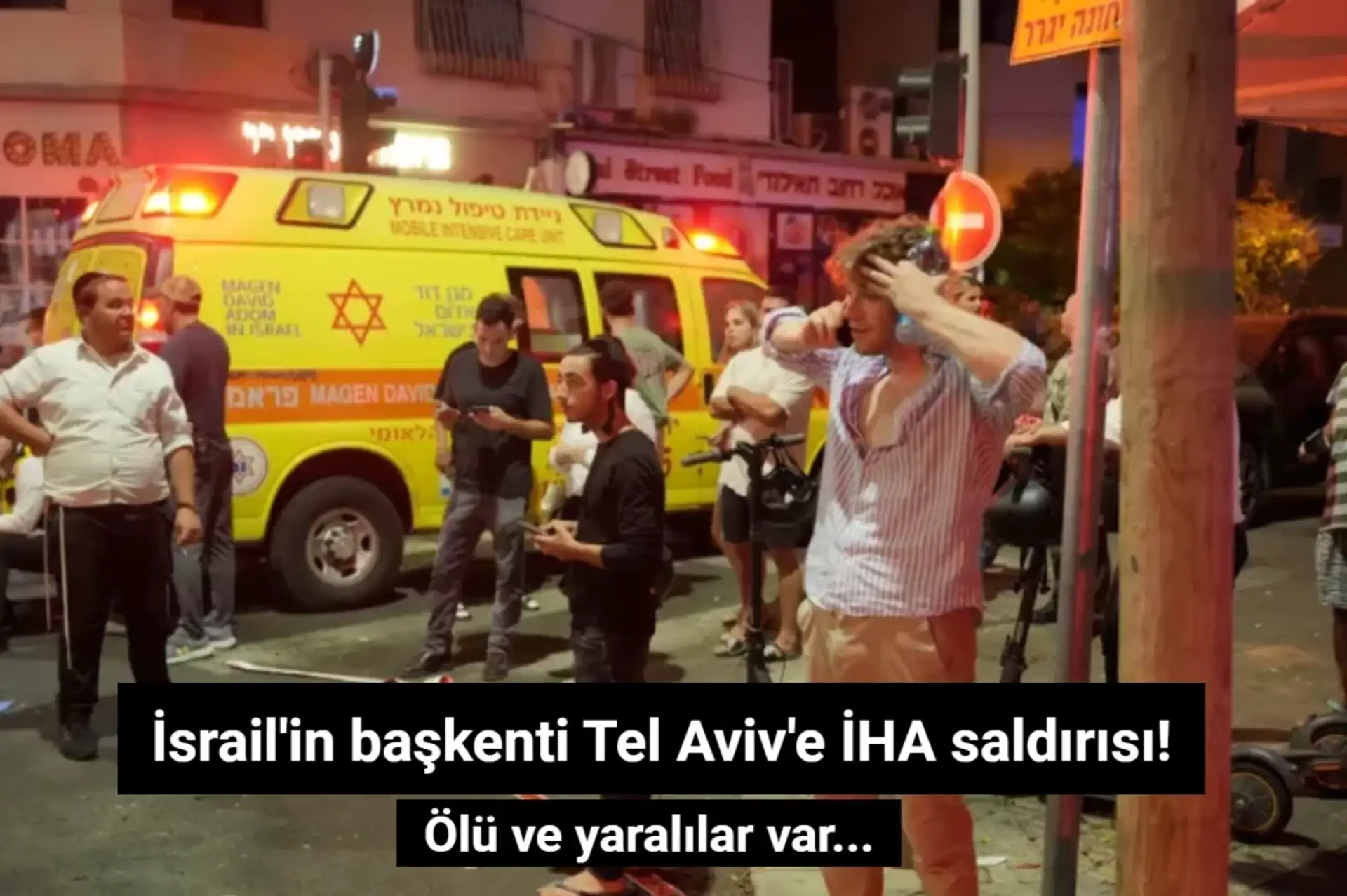 Tel Aviv'e Saldırı: Çok Sayıda Ölü ve Yaralı Var!