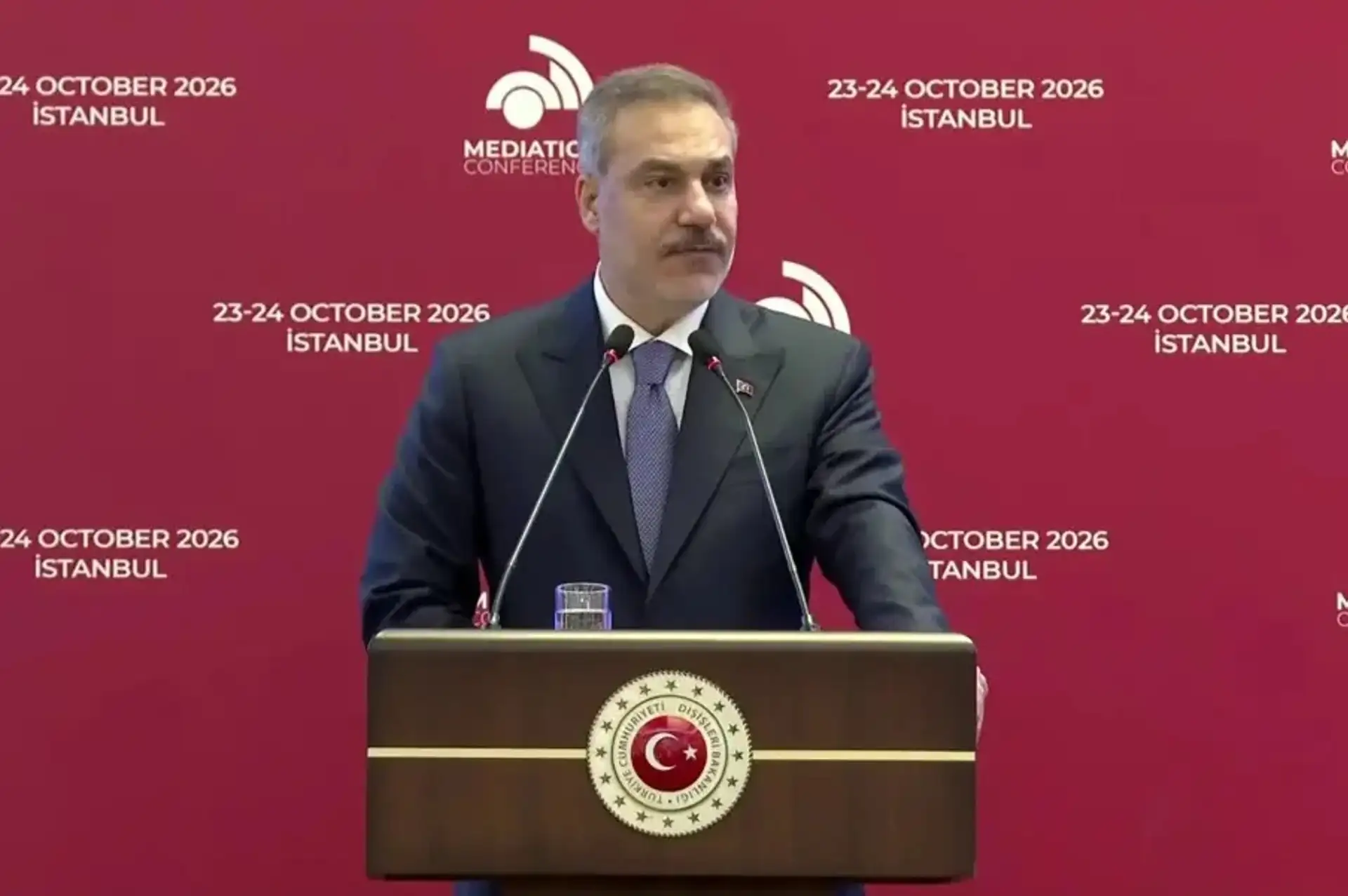 Dışişleri Bakanı Fidan'dan İstanbul Arabuluculuk Konferansı'nda Libya Mesajı: "Nihai Çözüme Çok Yakınız"