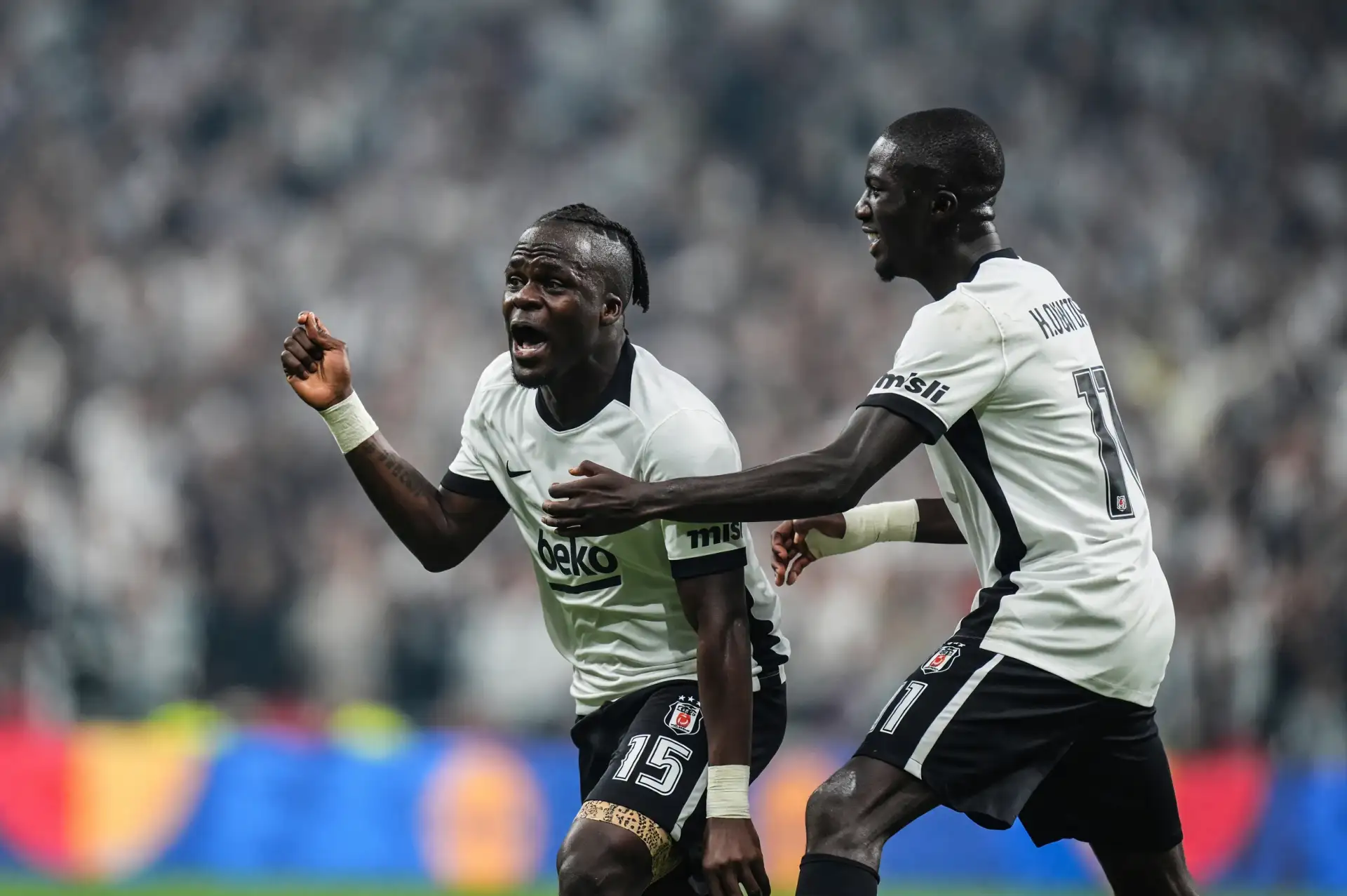Ndidi ve Olaitan: Beşiktaş büyük takım gücünü gösteriyoruz