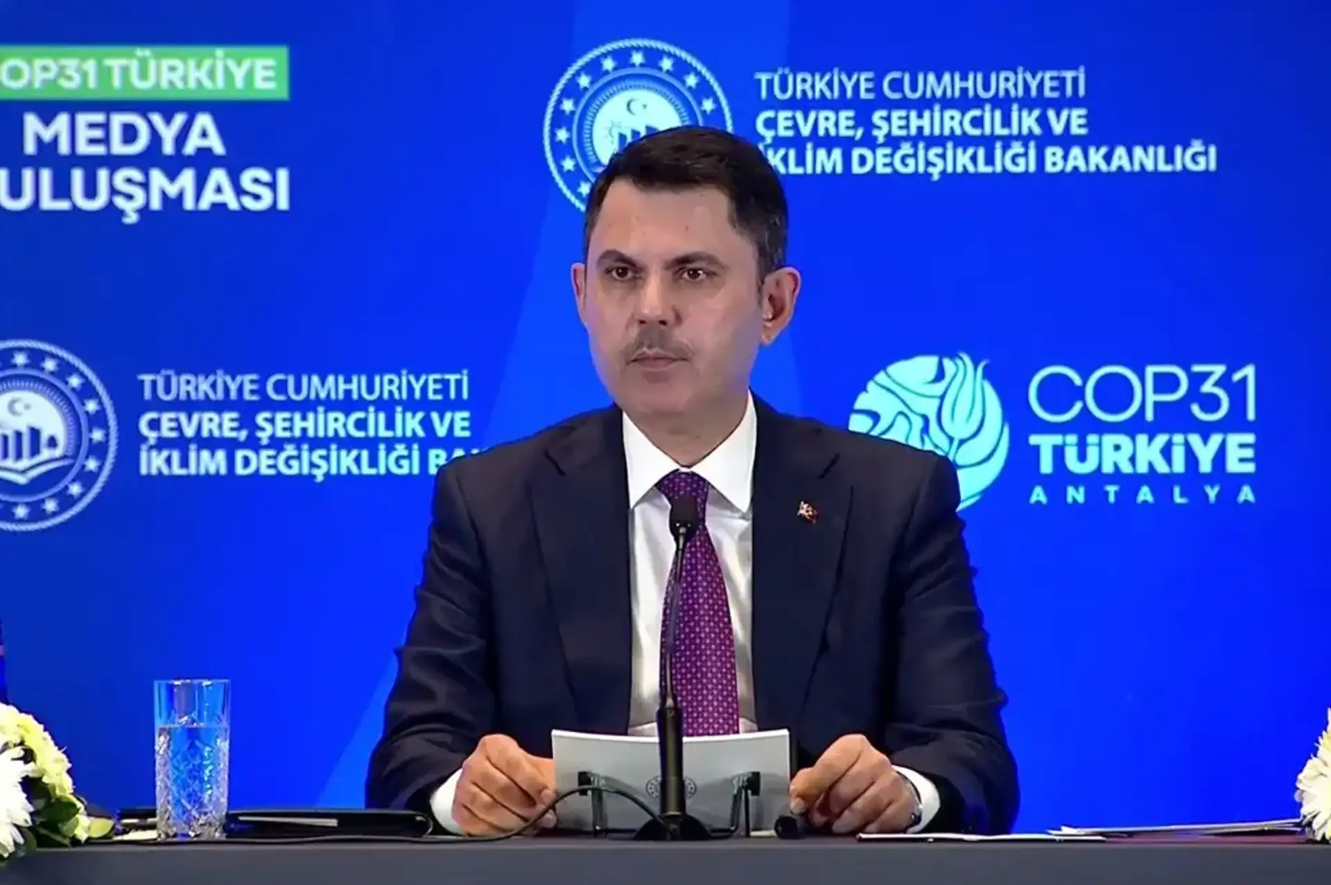 Bakan Kurum: "İklim Değişikliği Asıl Büyük Kriz"