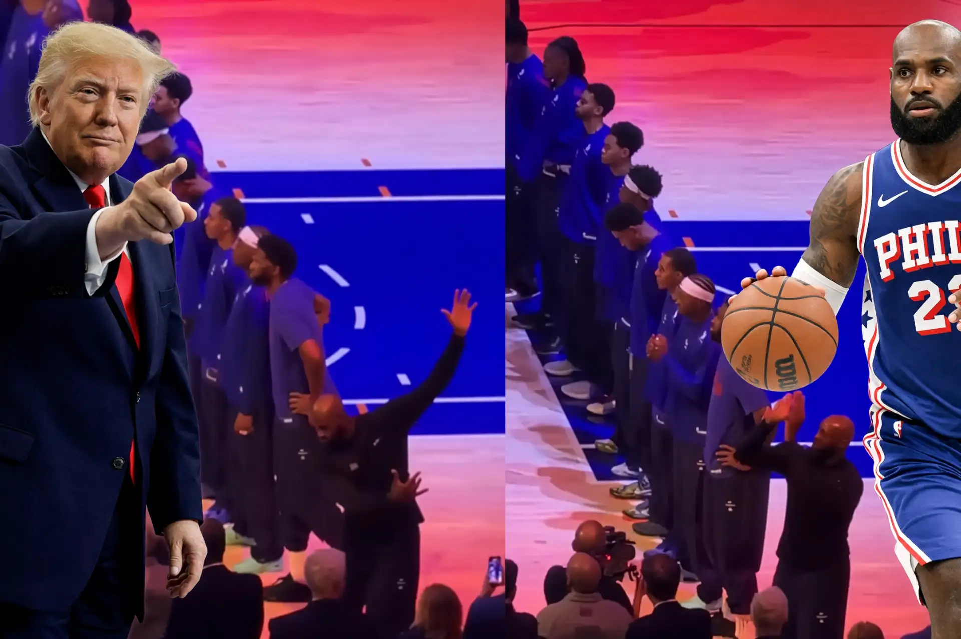 Trump bu defa LeBron James'i hedef aldı. "Özür dilemeli"