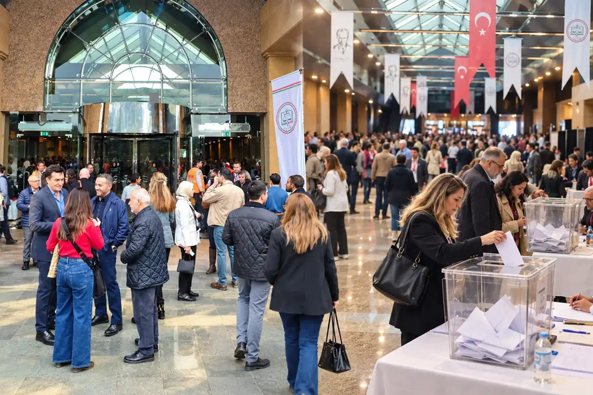 İstanbul Barosu'nda Seçim Günü