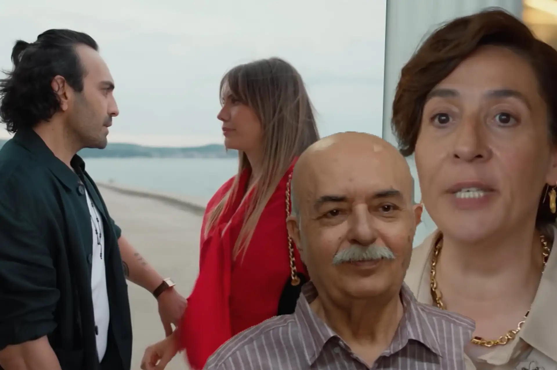 Tuzlu Kahve'de yeni sürpriz: Kızılcık Şerbeti ikilisi bir arada