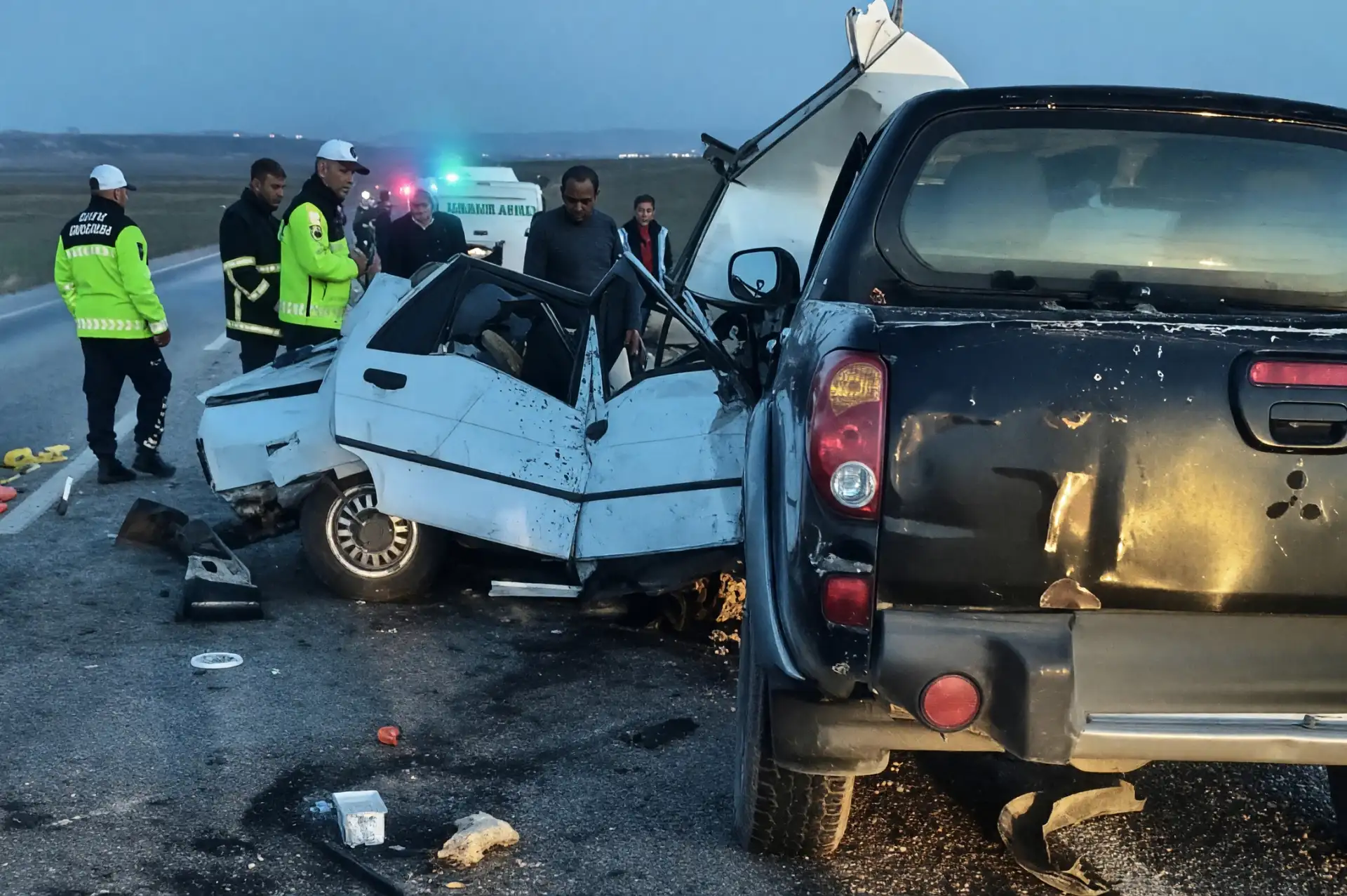 Çankırı'da Feci Kaza: 1 Ölü, 2 Yaralı