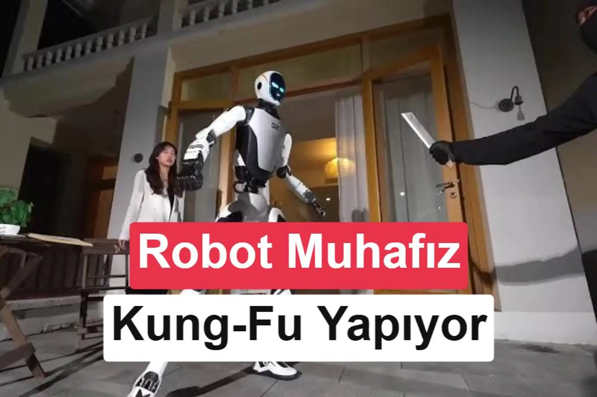 Robot "muhafız" Unitree H2-X tanıtıldı: Araba kaldırabilecek kadar güçlü