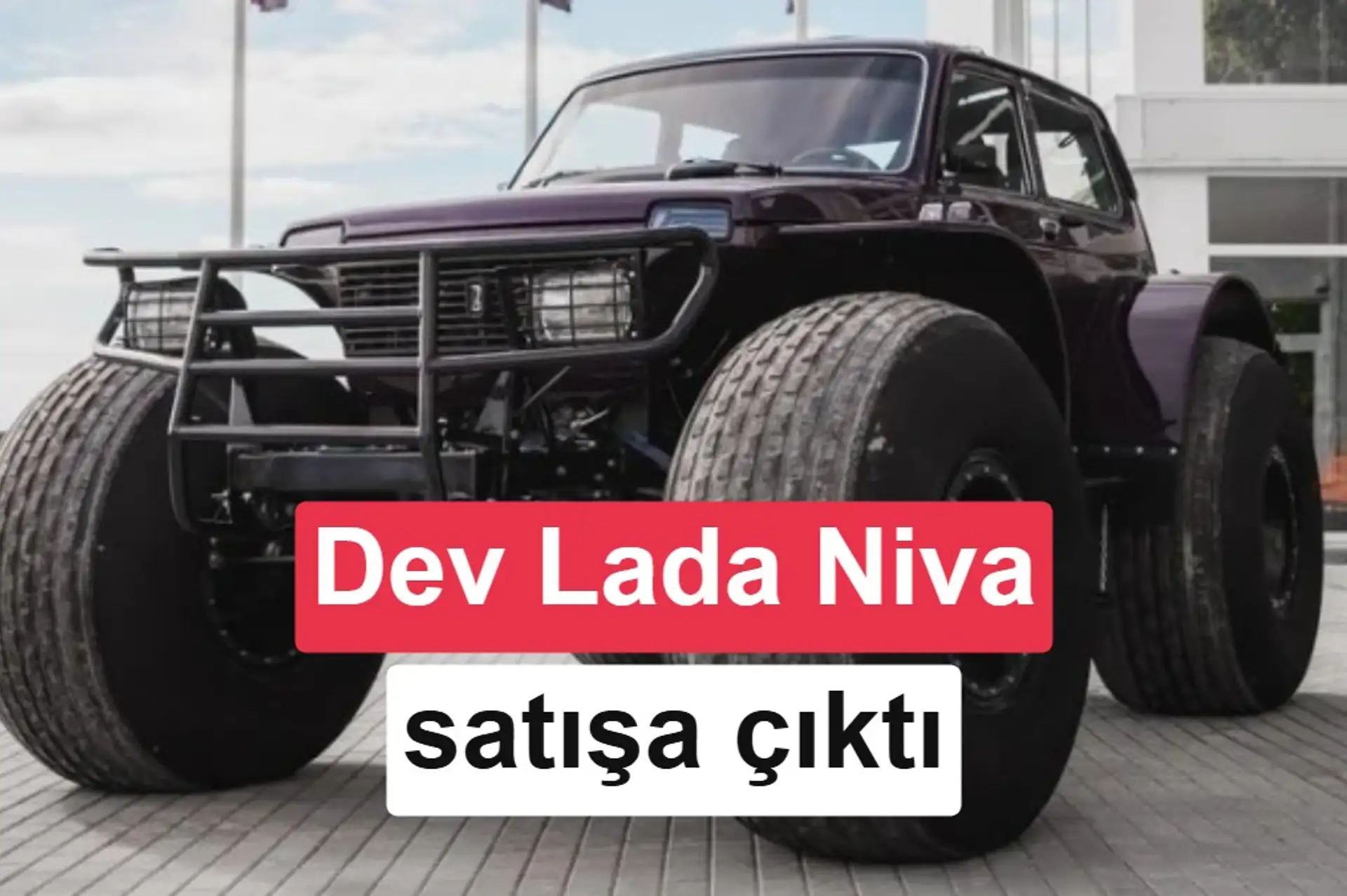 2002 model Lada Niva Marsh Almanya'da 19.999 euroya satılıyor