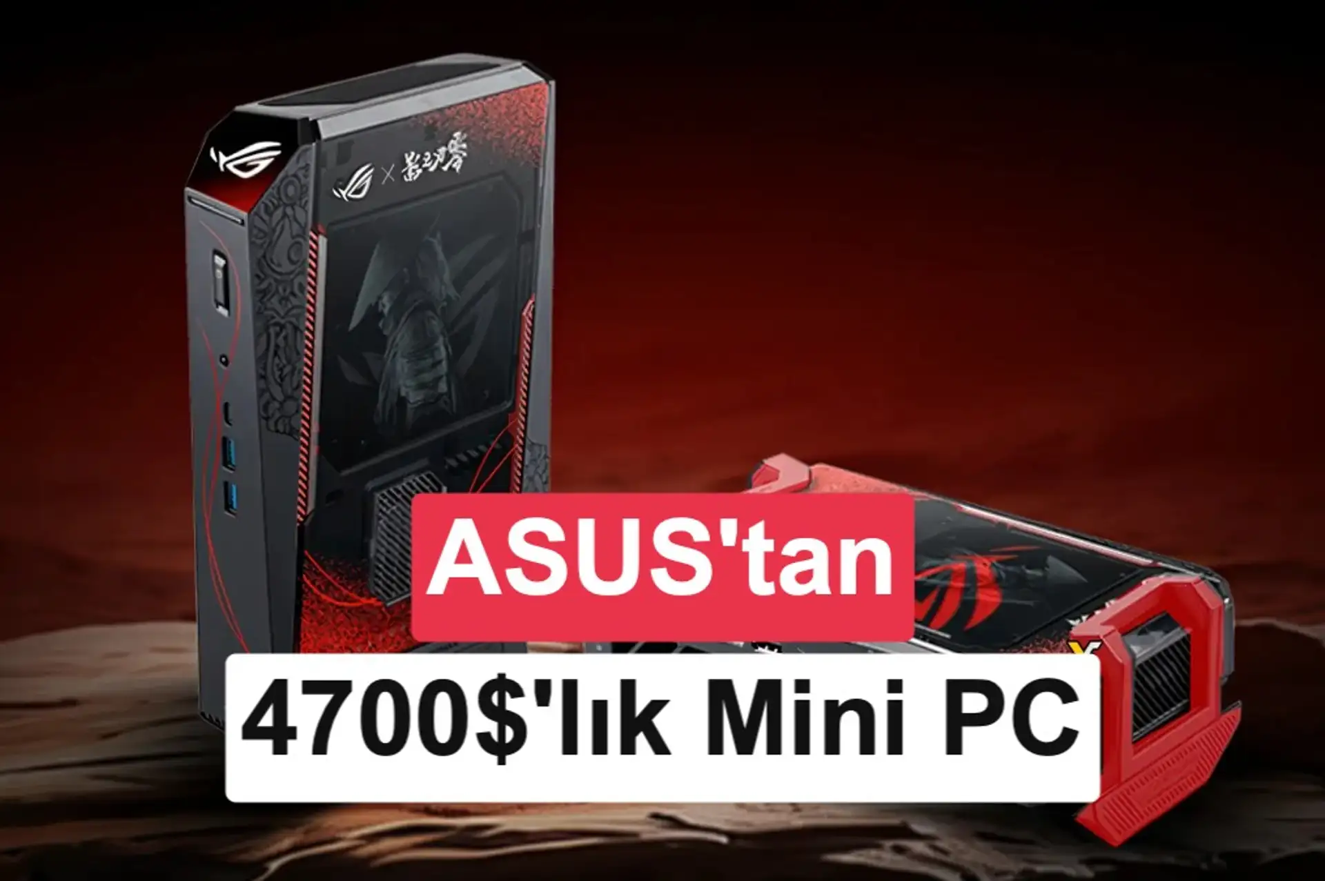 ASUS'tan yılın beklenen oyununa özel 4700 dolarlık Mini PC