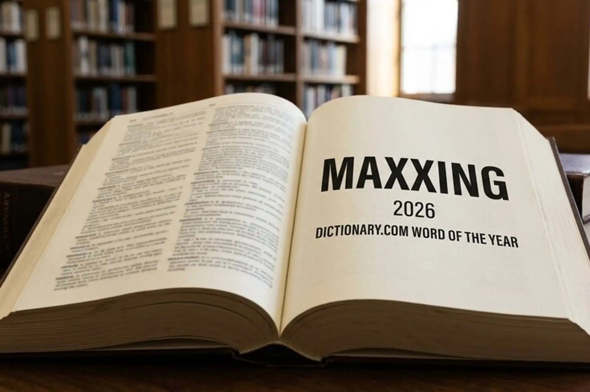 Dictionary.com 2026'nın kelimesi olarak "maxxing"i seçti