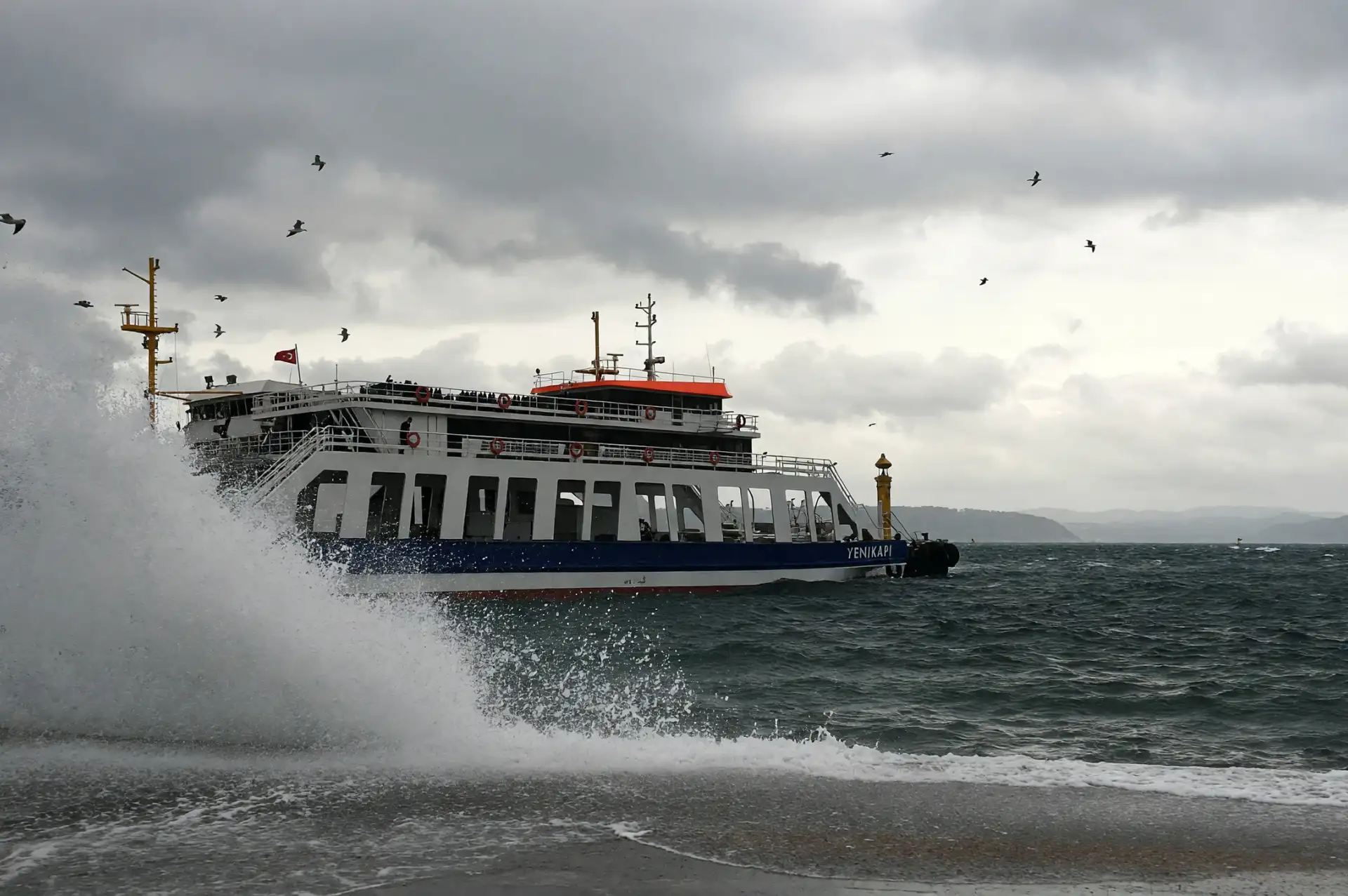 Marmara'da Şehir Hatları, İDO ve BUDO Seferlerine Hava Engeli