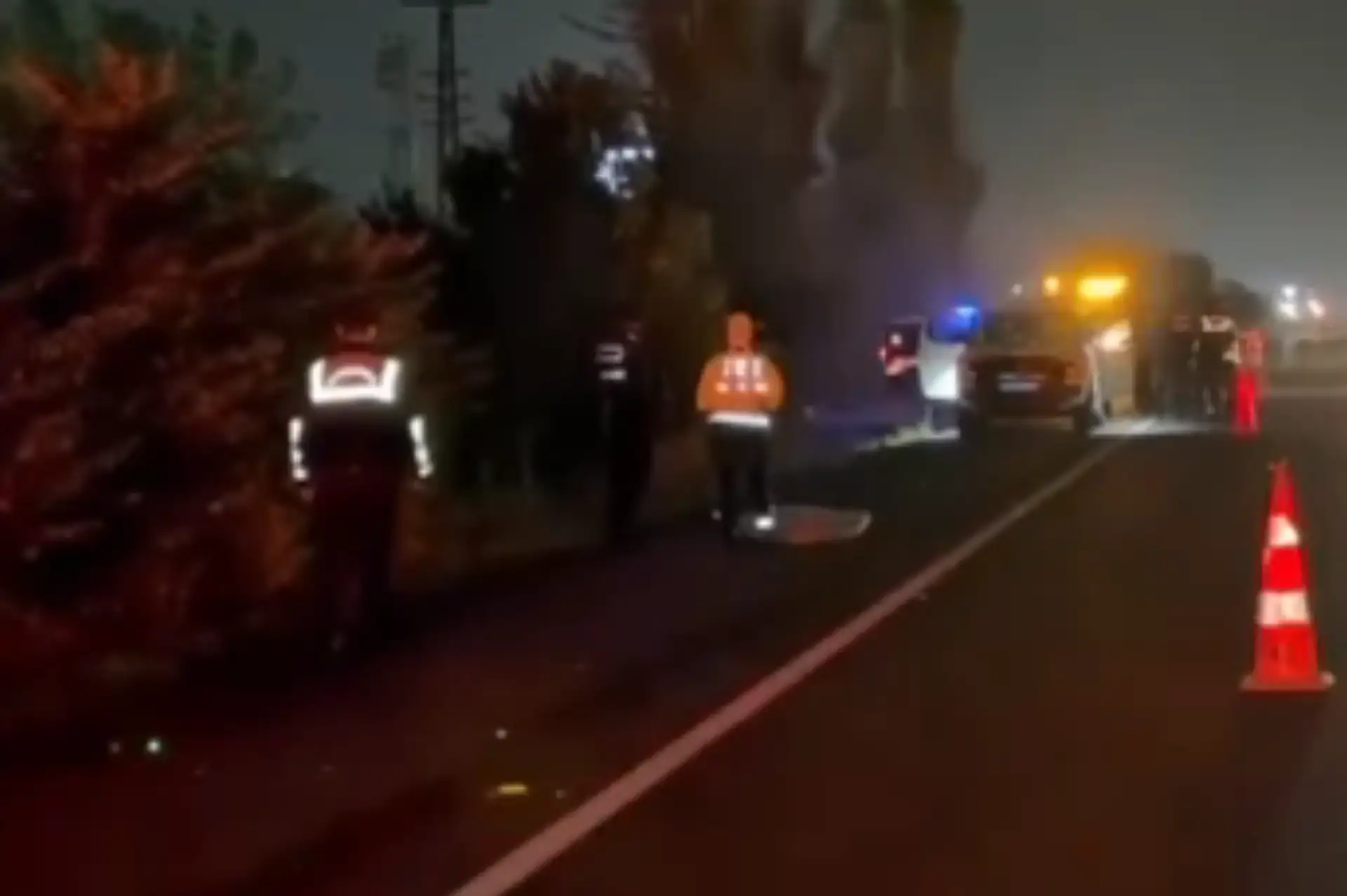 Ankara'nın Polatlı ilçesinde yol kenarında ceset bulundu