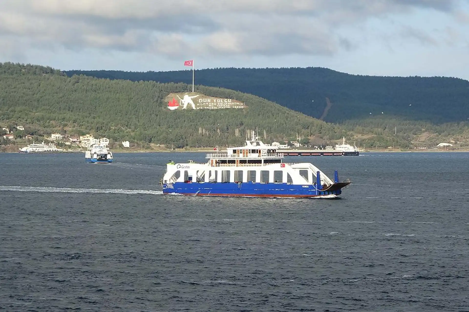 Kabatepe-Gökçeada Feribot Seferleri Fırtına Nedeniyle İptal Edildi