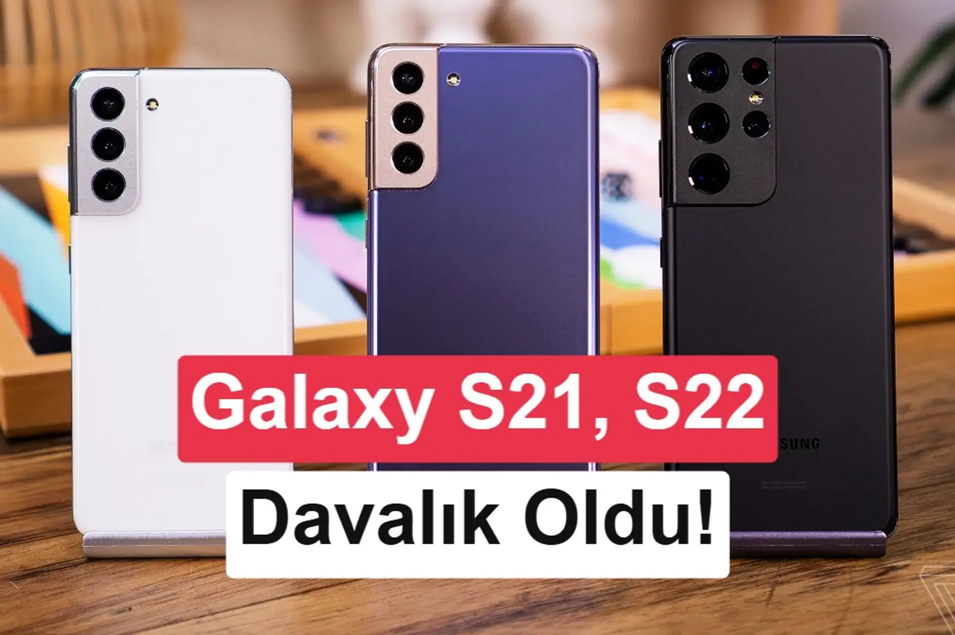 Samsung'a Galaxy S21 ve S22 için oyun performansı cezası