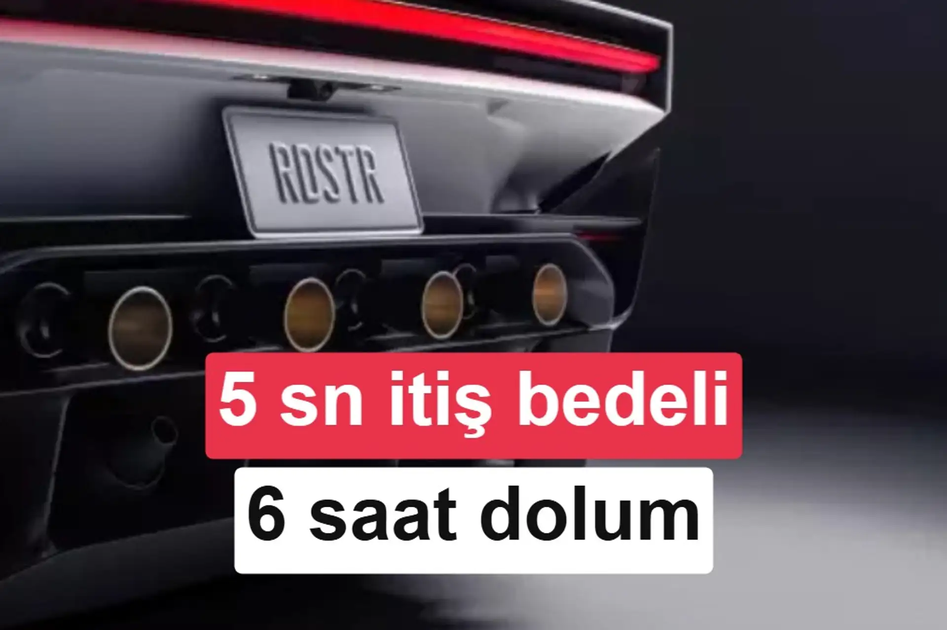 Tesla Roadster'ın itiş sistemi 5 saniye için 2-6 saat dolum süresi istiyor