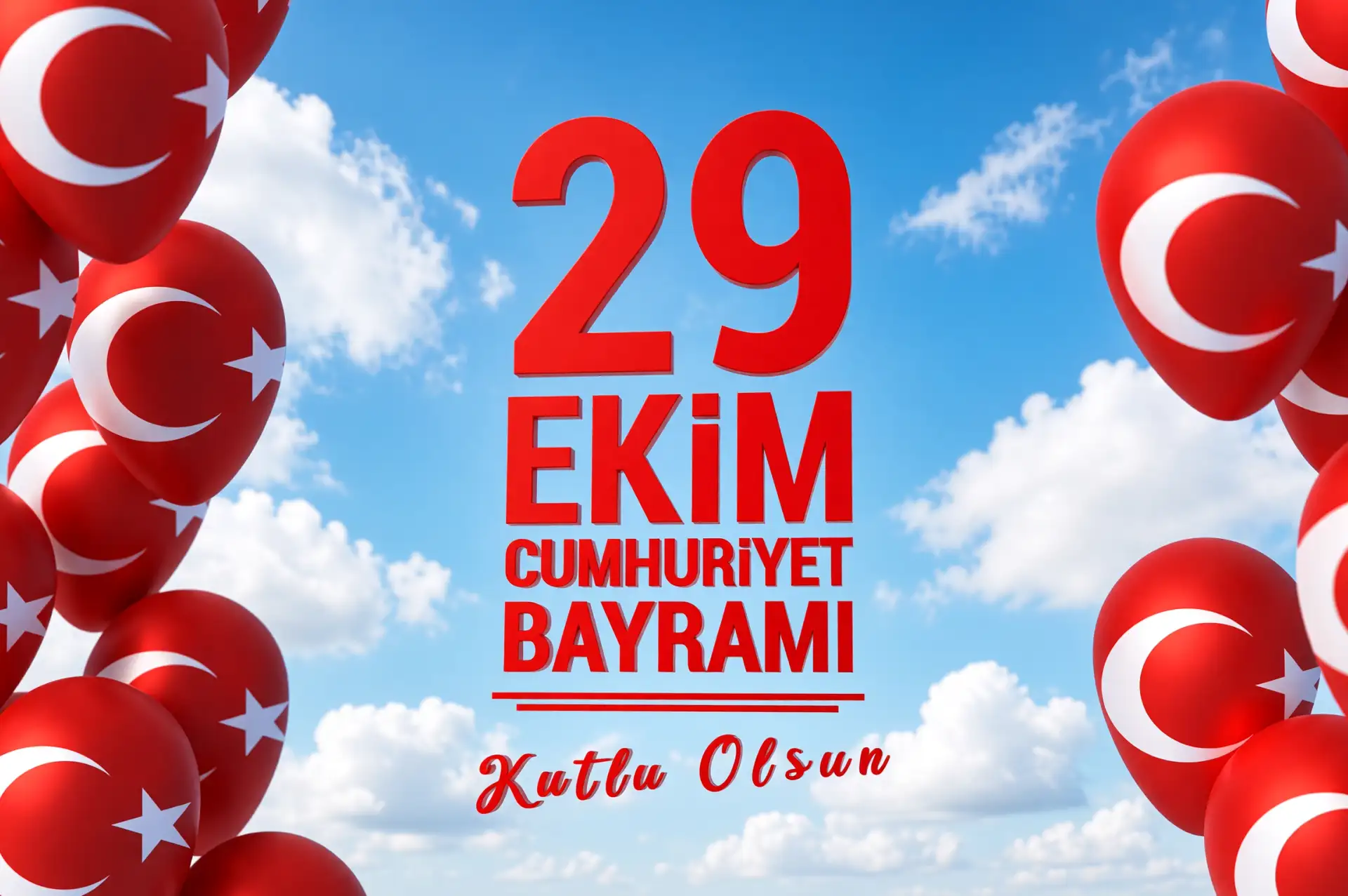 Cumhuriyet'in 103. yılına özel 29 Ekim mesajları