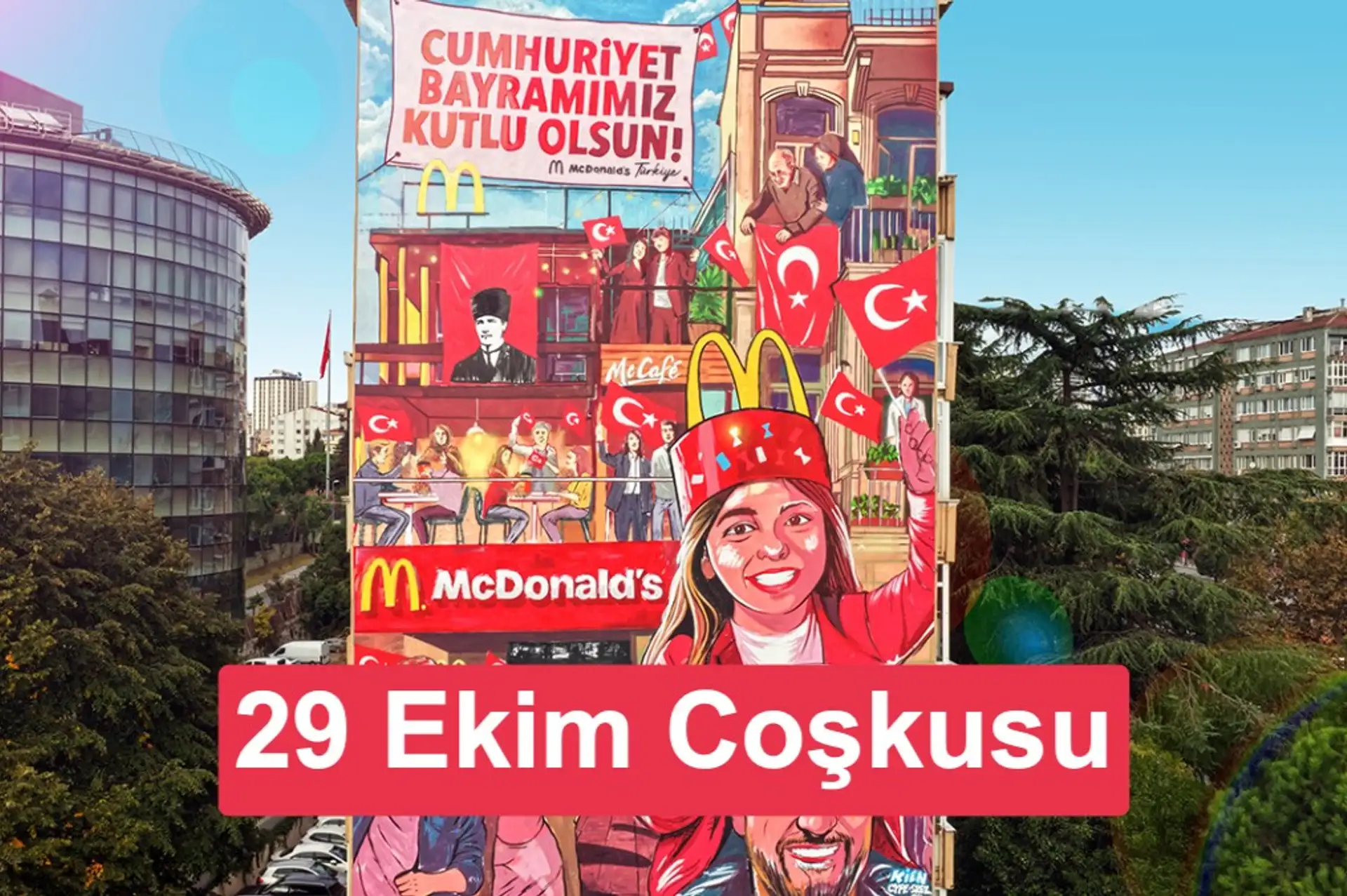 McDonald’s Türkiye Cumhuriyet’in 103. Yılını Kutluyor