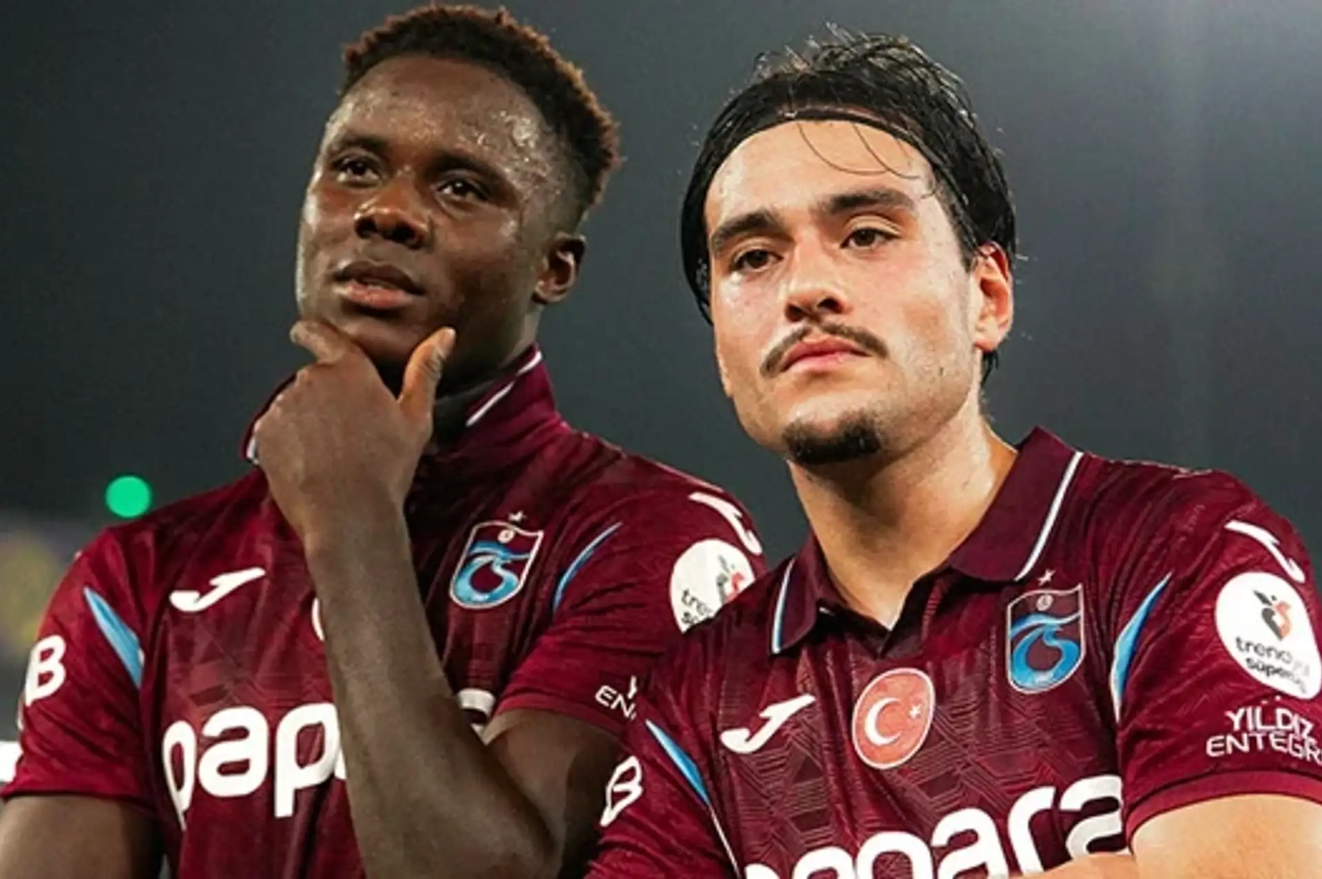 Trabzonspor'dan Franculino Dju ve Aral Şimşir sakatlık açıklaması