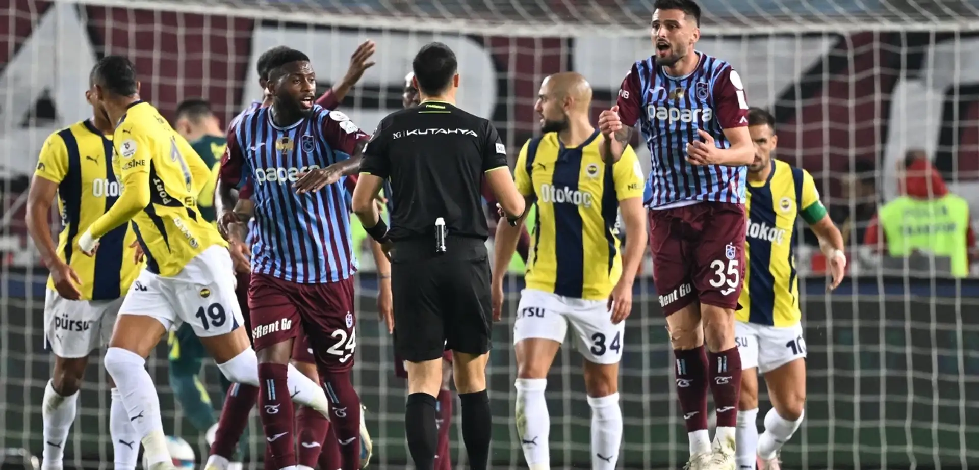 Fenerbahçe Trabzonspor’u 3-2 Mağlup Etti: Hakem Eleştirilerin Hedefi Oldu!