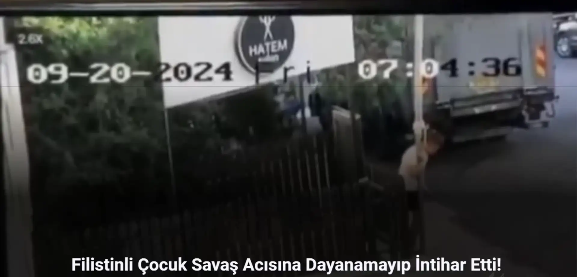 Filistin’de 10 Yaşındaki Çocuk Savaş Psikolojisine Dayanamayıp İntihar Etti!