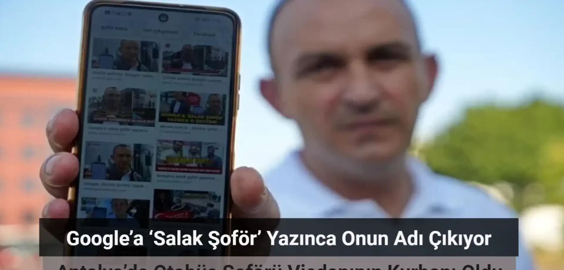 Google’a ‘Salak Şoför’ Yazınca Onun Adı Çıkıyor: Antalya’da Otobüs Şoförü Vicdanının Kurbanı Oldu