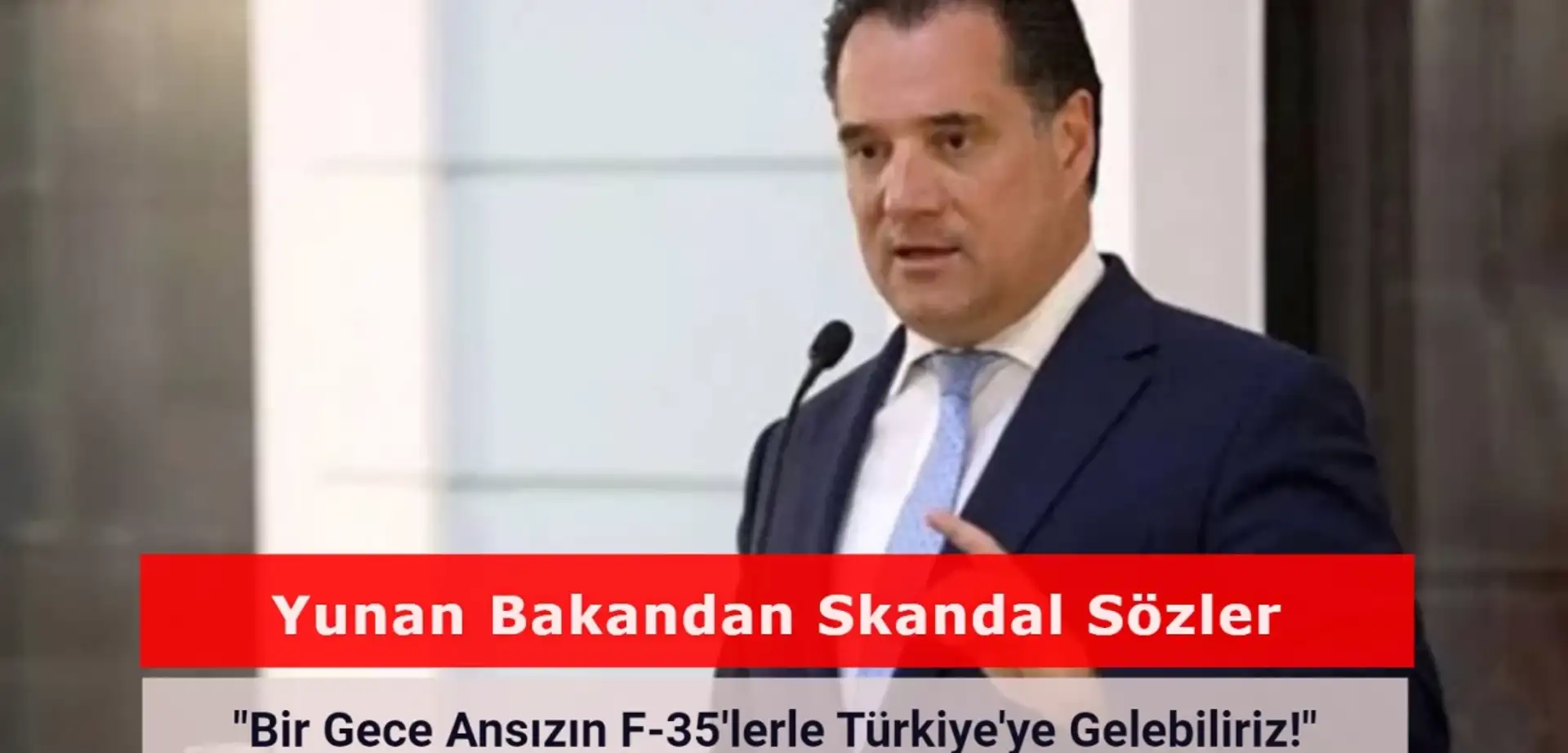 Yunanistan: "Bir Gece Ansızın F-35'lerle Türkiye'ye Gelebiliriz!"