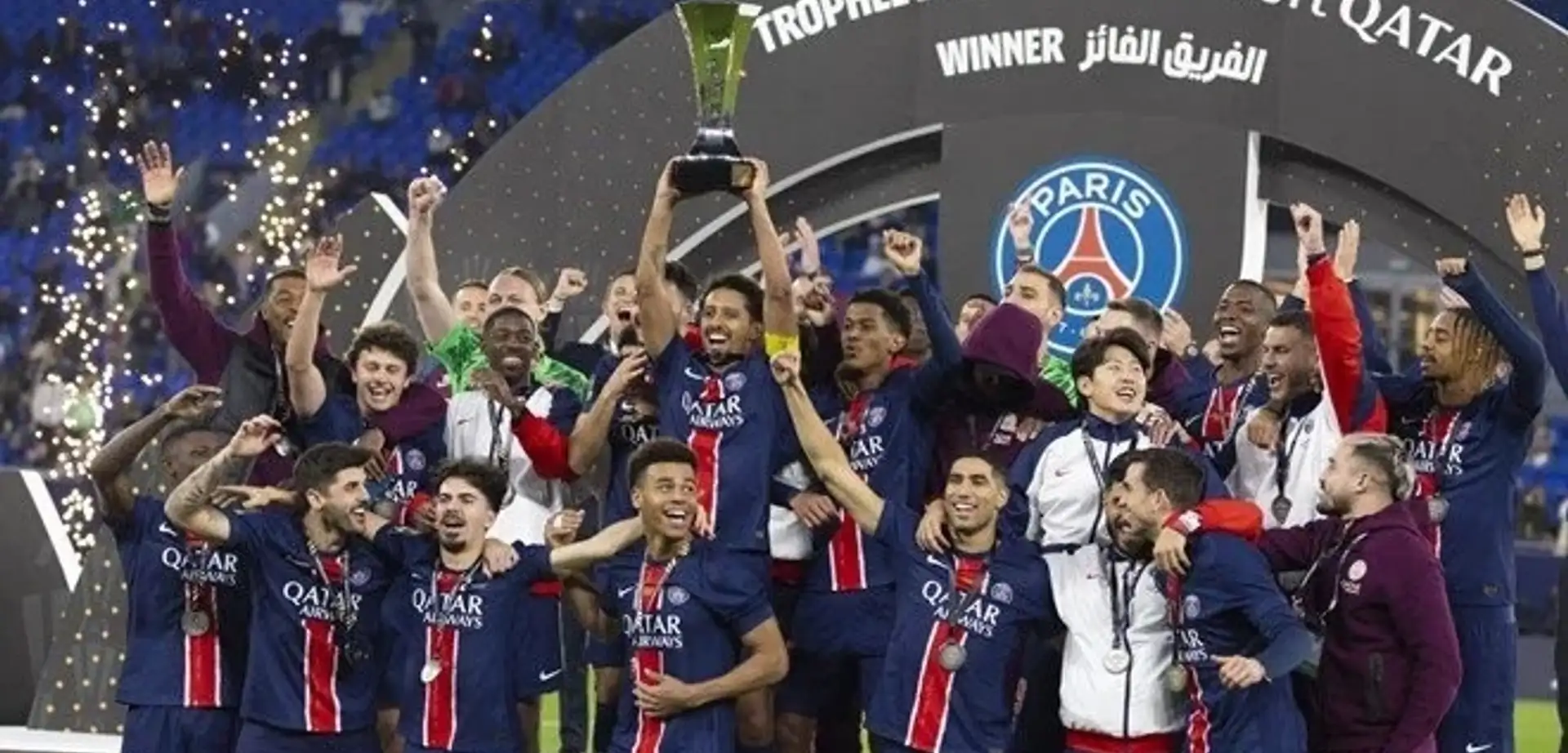 Fransa Süper Kupası'nın sahibi Paris Saint Germain