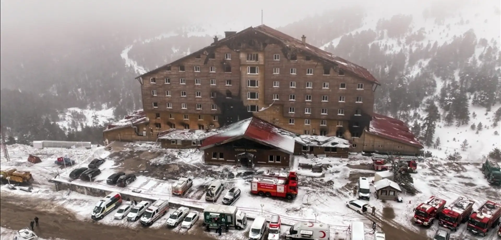 Kartalkaya'daki Otel Yangınında Denetim Firması Yetkilisi Gözaltına Alındı