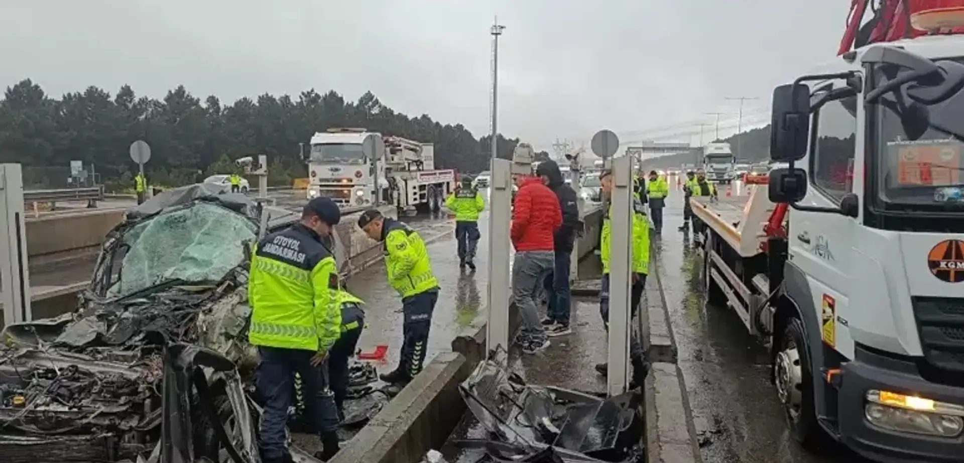 Kuzey Marmara Otoyolu'nda Kaza: 1 Ölü
