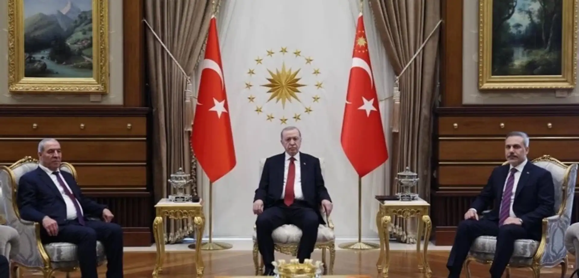 Cumhurbaşkanı Erdoğan, Filistin Devlet Başkan Yardımcısı eş-Şeyh'i Kabul Ettİ