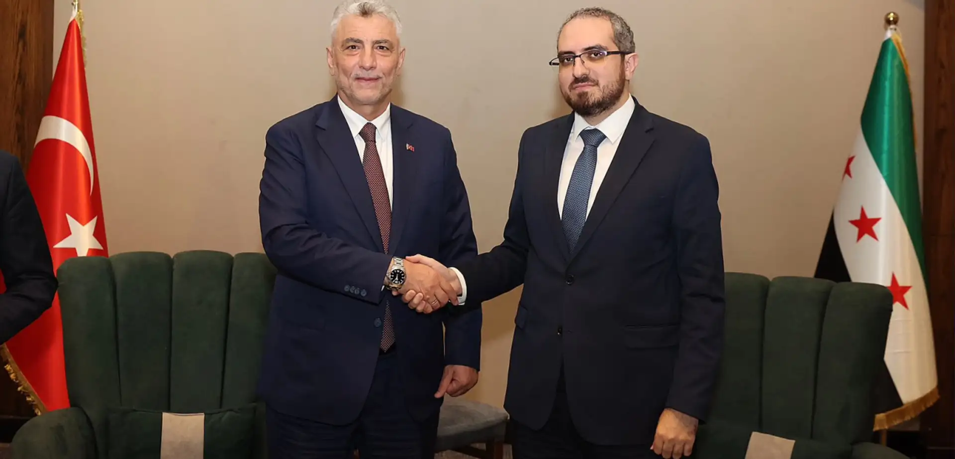 Bakan Bolat, Suriye'li Mevkidaşıyla Görüştü