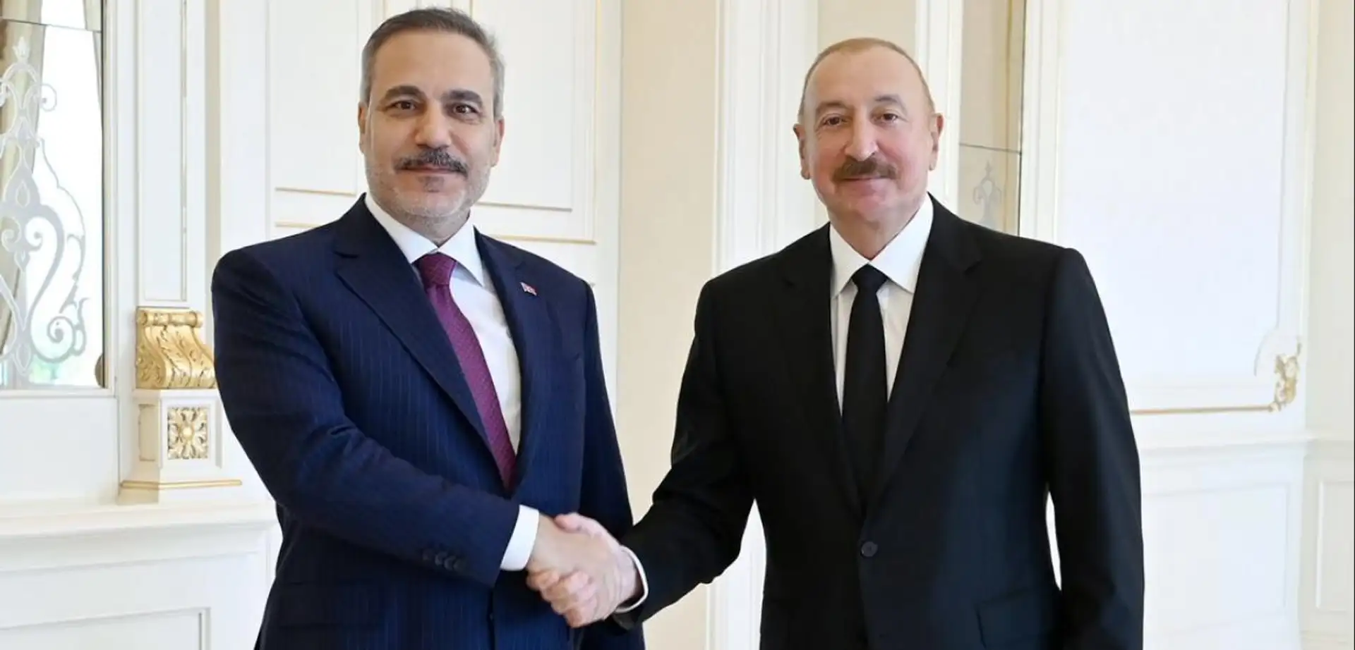 Dışişleri Bakanı Fidan Bakü’de Aliyev ile Bir Araya Geldi