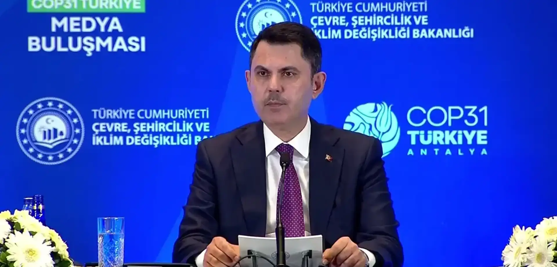 Bakan Kurum: "İklim Değişikliği Asıl Büyük Kriz"