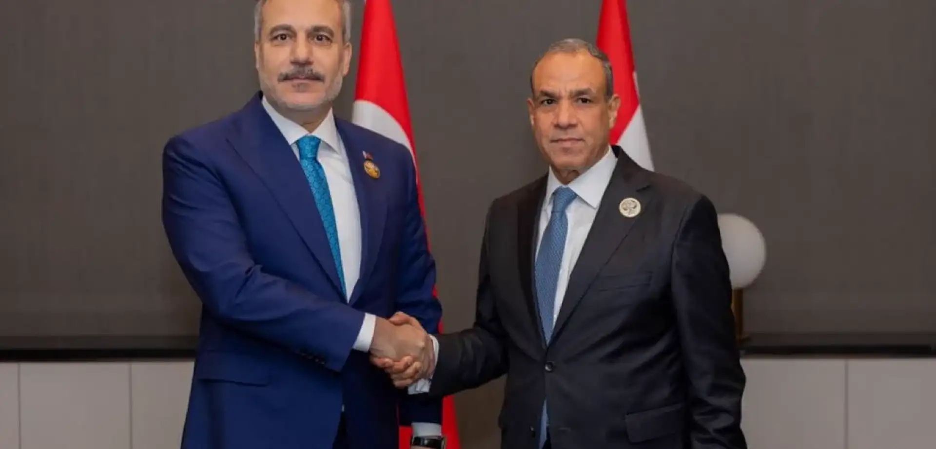 Bakan Fidan Mısırlı Mevkidaşı Abdülati ile Görüştü