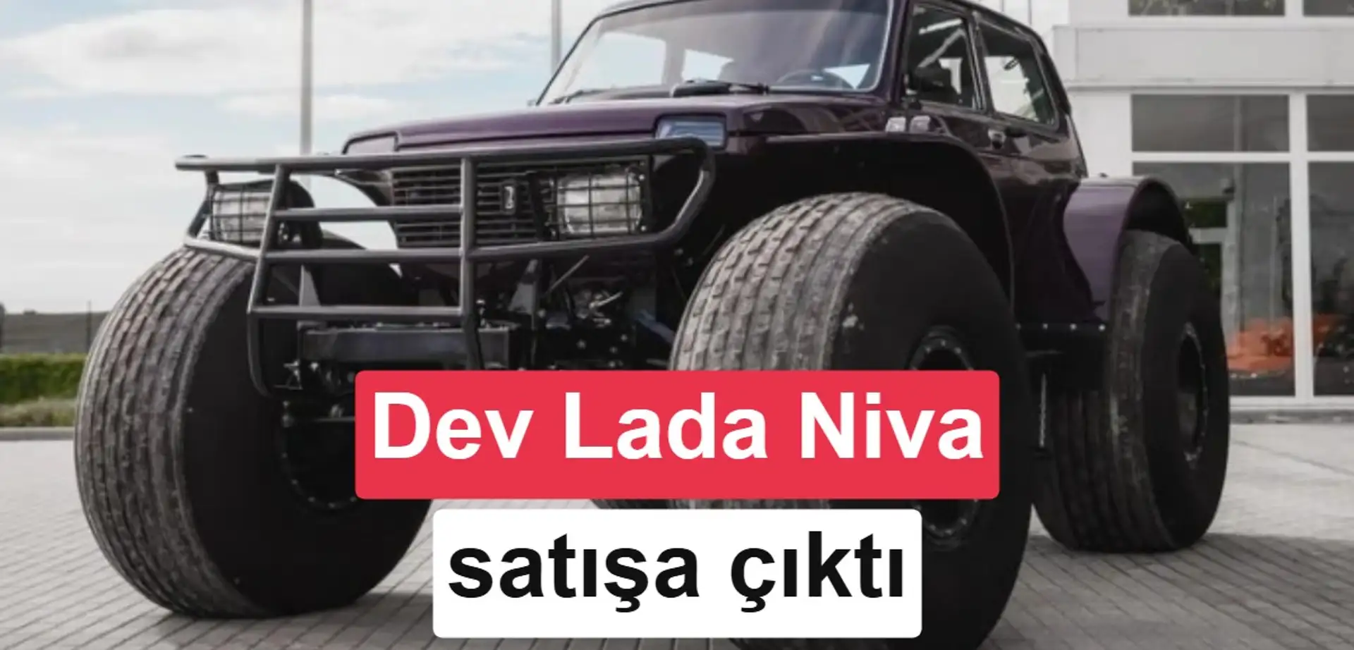 2002 model Lada Niva Marsh Almanya'da 19.999 euroya satılıyor