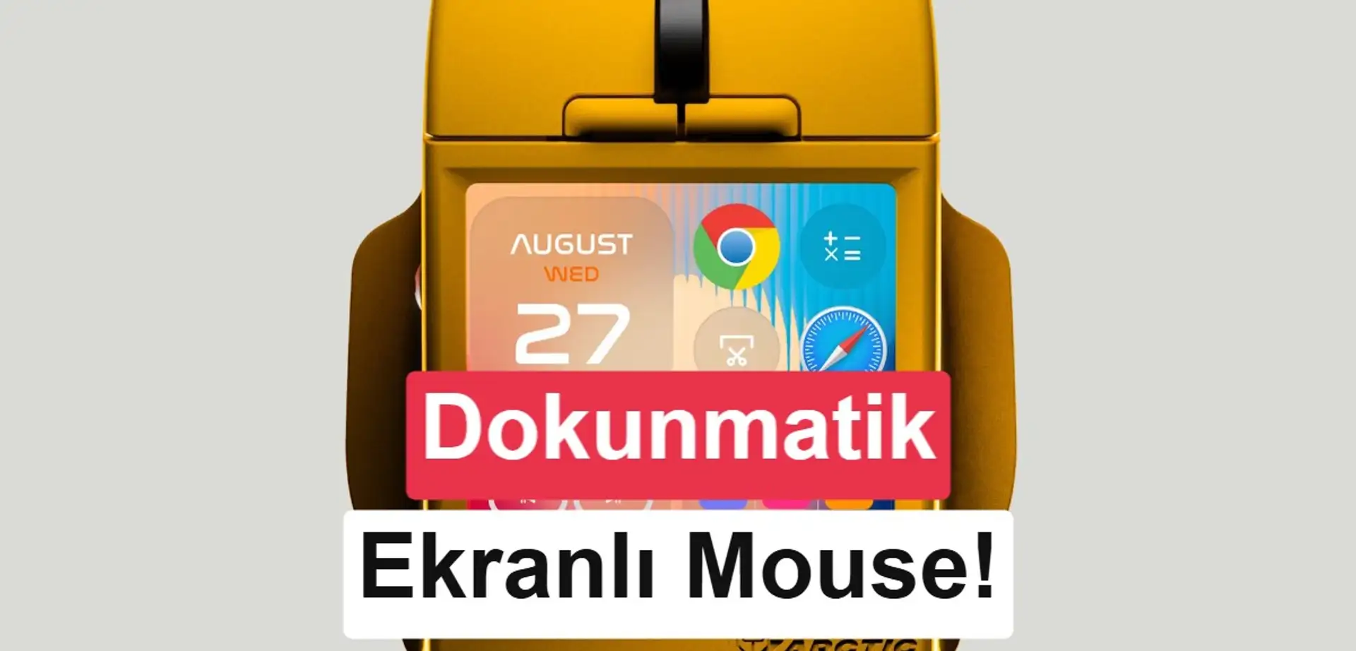 Hem fare hem dokunmatik yüzey hem de klavye: Super Mouse tanıtıldı